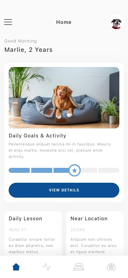 Dog Training Mobile App UI Kit - Screenshot 3