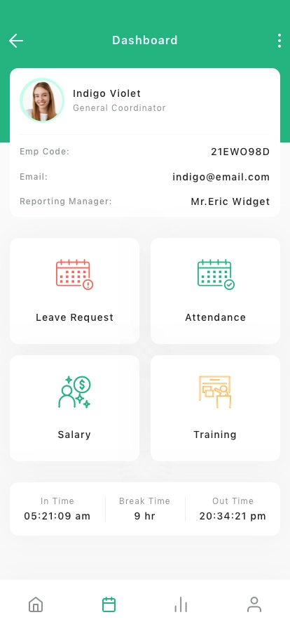 HRM & Payroll Management App UI Kit - Screenshot 4