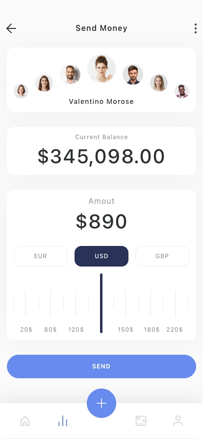 Personal Wallet Mobile App UI Kit - Screenshot 5
