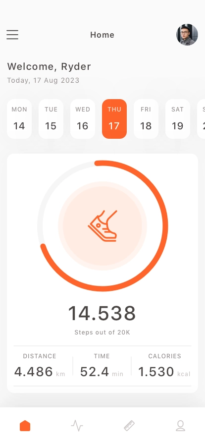 Fitness Mobile App UI Kit - Screenshot 3