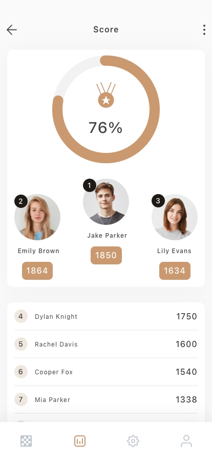 Chess Game Mobile App UI Kit - Screenshot 5
