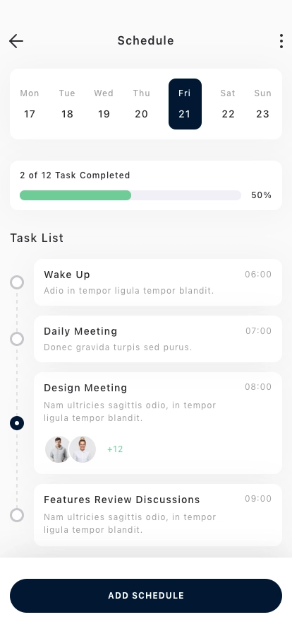 Manager Business Mobile App UI Kit - Screenshot 5