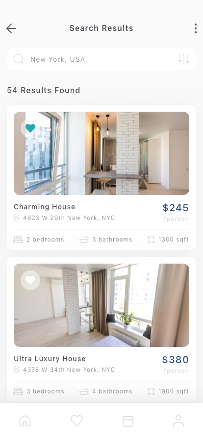 Property Renting Mobile App UI Kit - Screenshot 2