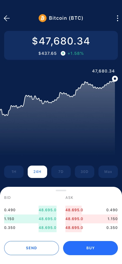 Wallet & Staking Mobile App UI Kit - Screenshot 5