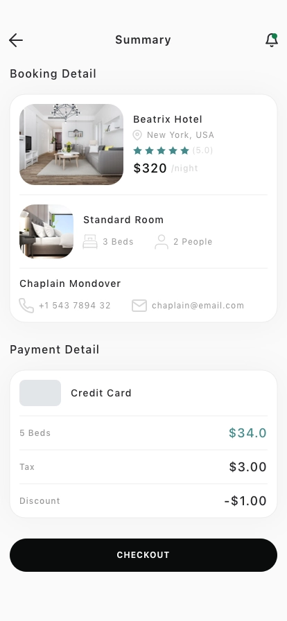 Travel Booking Mobile App UI Kit - Screenshot 4