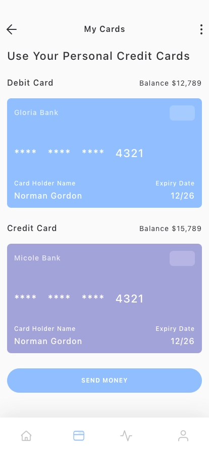 Fintech Mobile App UI Kit - Screenshot 2