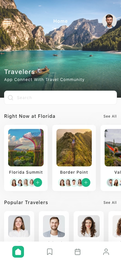 Travel Guides App UI Kit - Screenshot 1