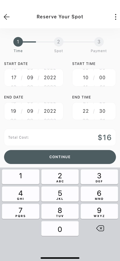Parking Space Finder Mobile App UI Kit - Screenshot 5
