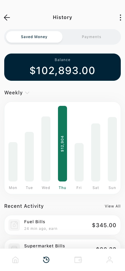 Wallet & Payments Mobile App UI Kit - Screenshot 3