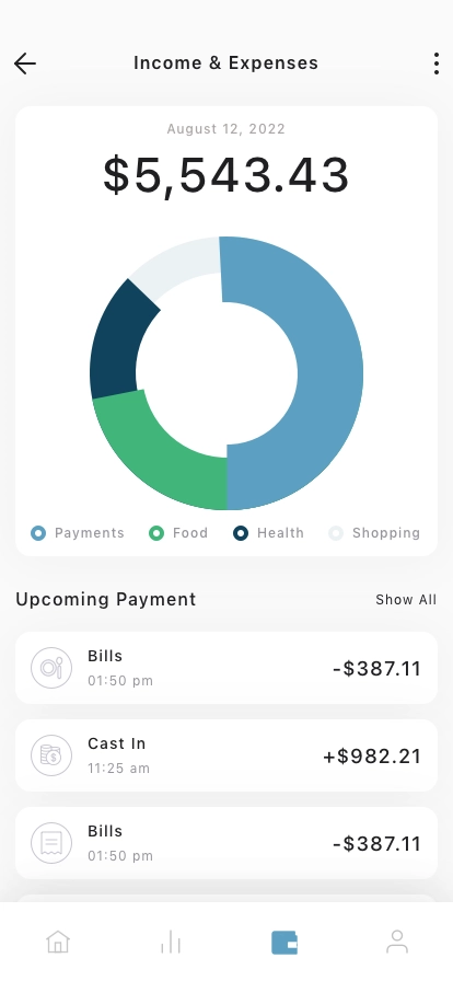 Finance Mobile App UI Kit - Screenshot 5