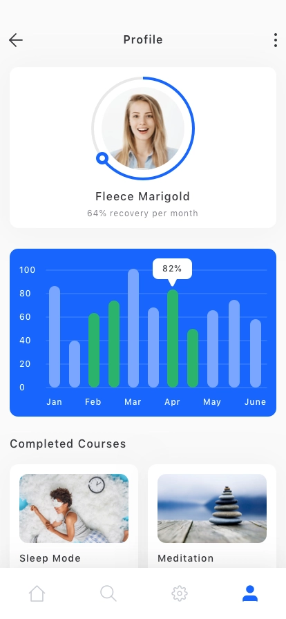 Mental Health Mobile App UI Kit - Screenshot 5