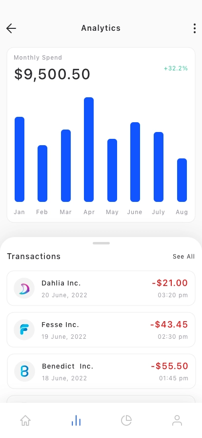 Banking Solutions Mobile App UI Kit - Screenshot 3