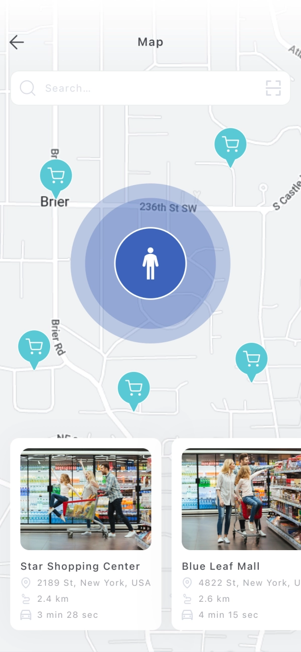 VR Shopping Mobile App UI Kit - Screenshot 2