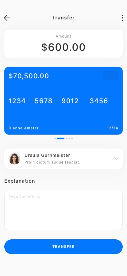 Fintech Mobile App UI Kit - Screenshot 5