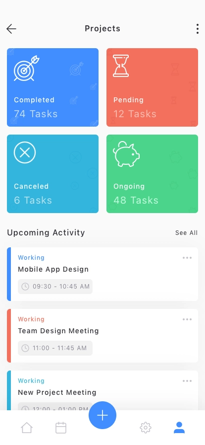 Task Management Mobile App UI Kit - Screenshot 4