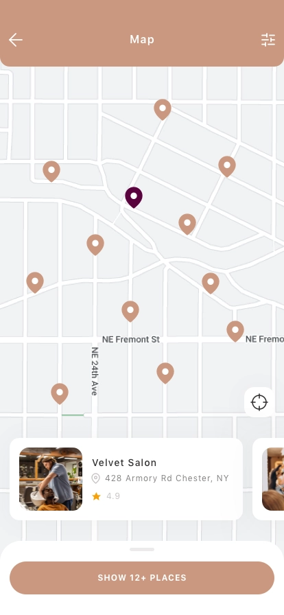 Salon Appointment Mobile App UI Kit - Screenshot 4