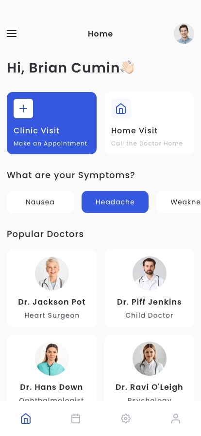 Medical App UI Kit - Screenshot 1