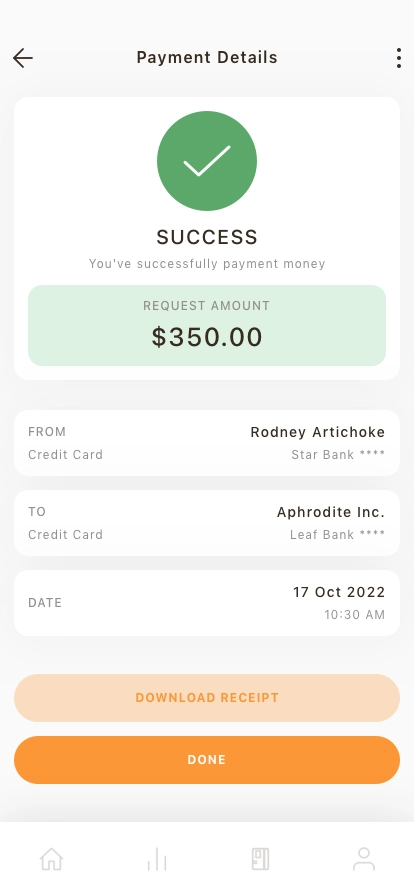 Payment & Finance Mobile App UI Kit - Screenshot 4