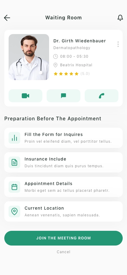 Health Mobile App UI Kit - Screenshot 4