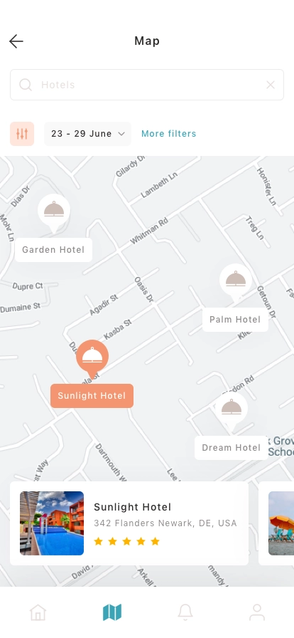 Travel & Trip Mobile App UI Kit - Screenshot 3