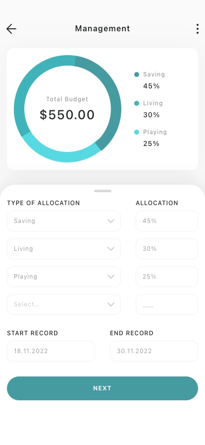 Financial Assistant Mobile App UI Kit - Screenshot 4