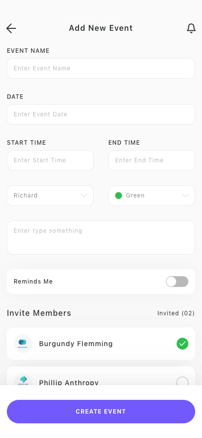ToDo & Task Manager Mobile App UI Kit - Screenshot 3