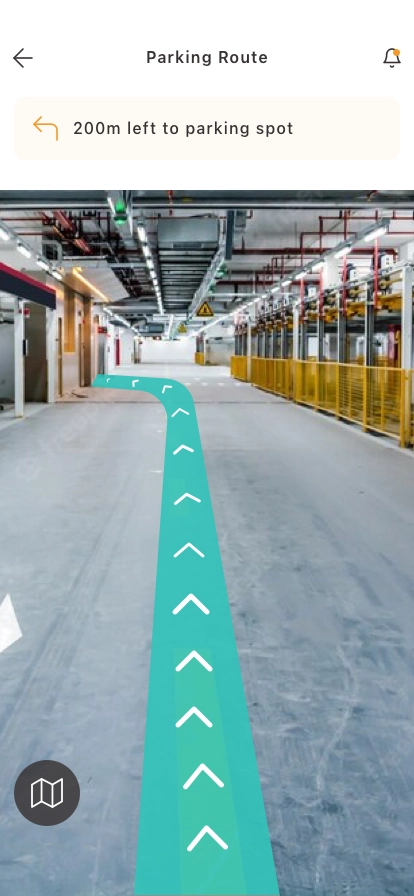 Find Parking Space Mobile App UI Kit - Screenshot 4