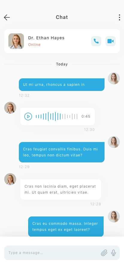 Doctor Appointment Mobile App UI Kit - Screenshot 4
