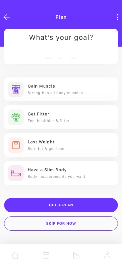 Fitness & Workout Mobile App UI Kit - Screenshot 4