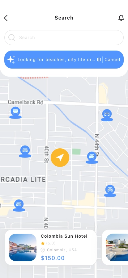 Trip Planner Mobile App UI Kit - Screenshot 3