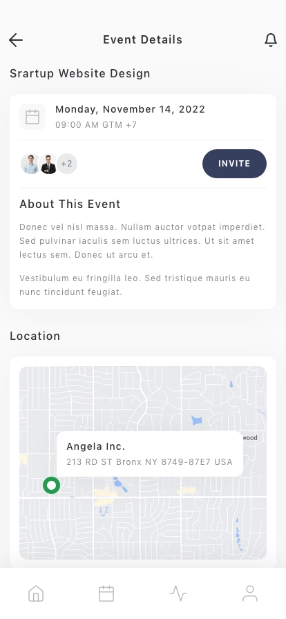 Task & Work Tracker Mobile App UI Kit - Screenshot 5