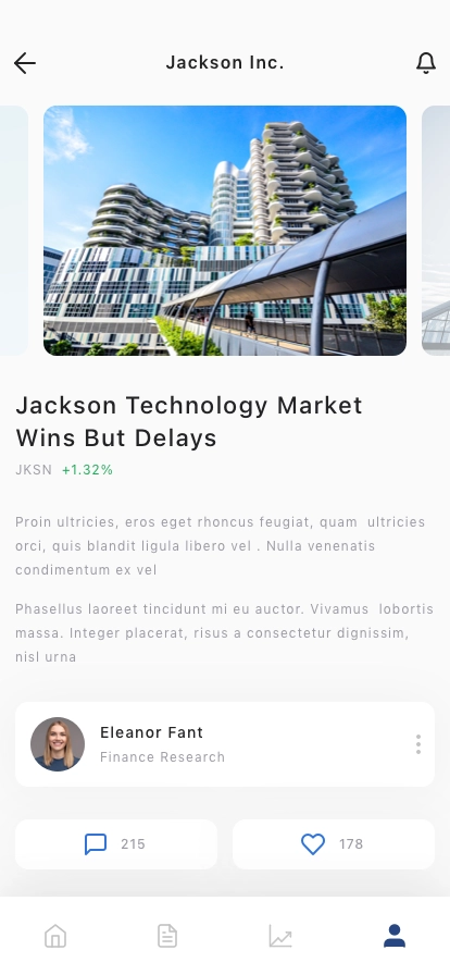 Investment Mobile App UI Kit - Screenshot 4