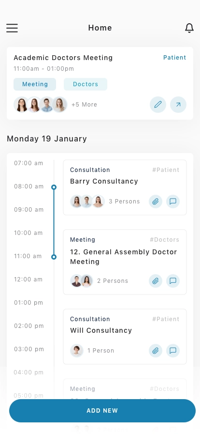 Mobile Dashboard App UI Kit - Screenshot 1