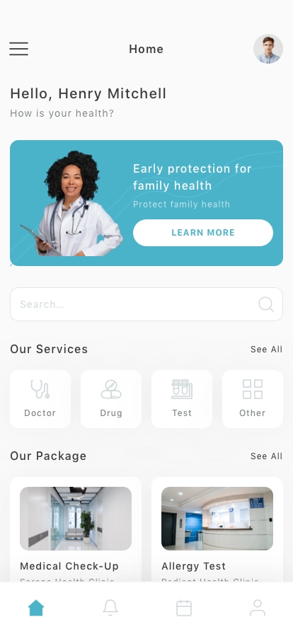 Medical Mobile App UI Kit - Screenshot 1