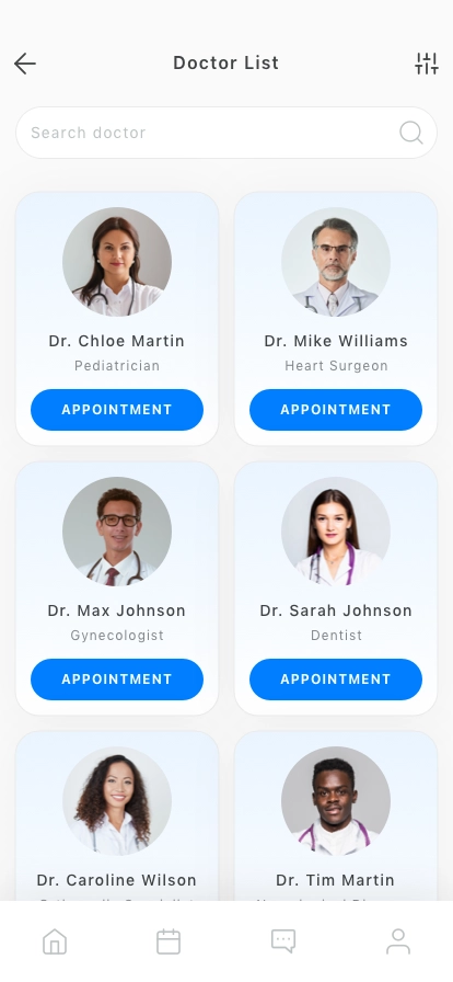 Medical Mobile App UI Kit - Screenshot 3