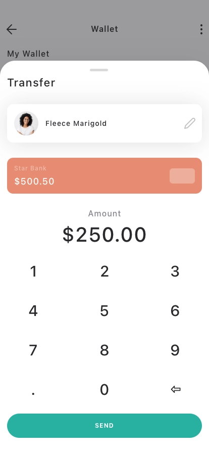 Banking & Wallet Mobile App UI Kit - Screenshot 5