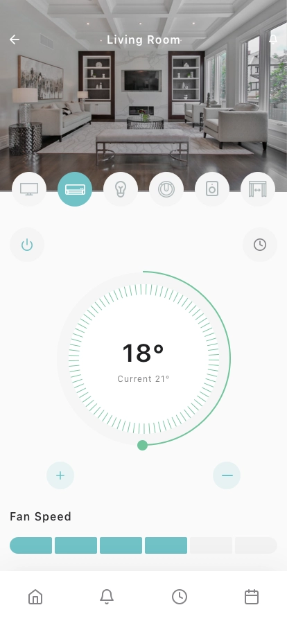 Smart Home Mobile App UI Kit - Screenshot 2