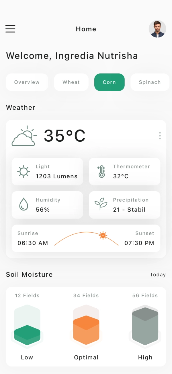Farmer Mobile App UI Kit - Screenshot 2