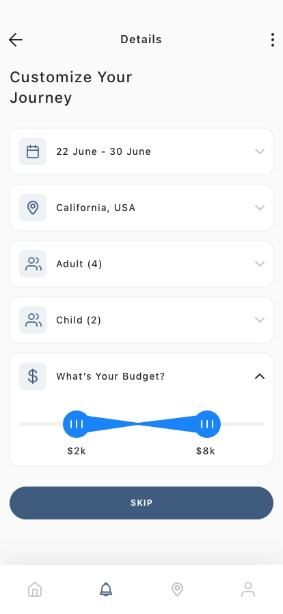 Luxury Yacht Reservation Mobile App UI Kit - Screenshot 4