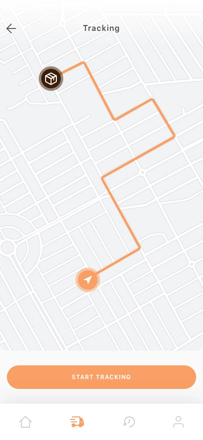 Shipping Mobile App UI Kit - Screenshot 2