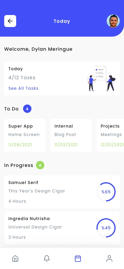 Team & Project Management App UI Kit for Figma, Sketch & XD | UIworkshop