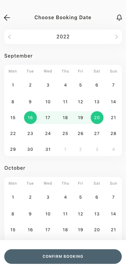 Travelling Mobile App UI Kit - Screenshot 4