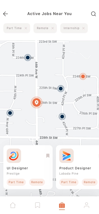 Freelancer Finder Mobile App UI Kit - Screenshot 3