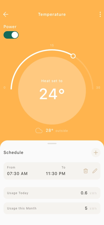 Smart Home Mobile App UI Kit - Screenshot 3