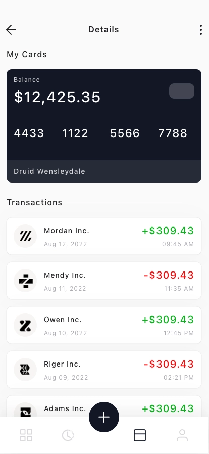 Banking & Payment Mobile App UI Kit - Screenshot 3