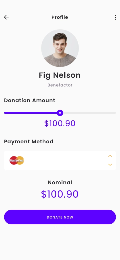 Donation Mobile App UI Kit - Screenshot 4