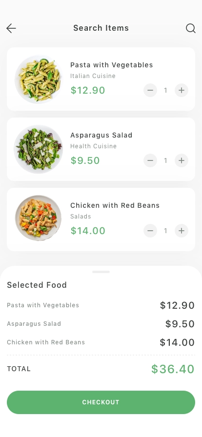 Food Delivery & Shop App UI Kit - Screenshot 4