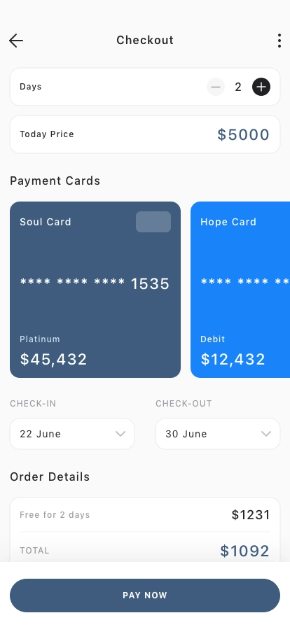Luxury Yacht Reservation Mobile App UI Kit - Screenshot 5