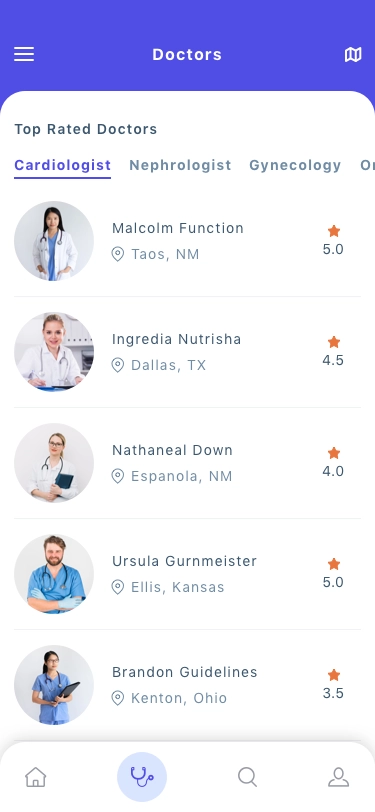 Find Doctor App UI Kit - Screenshot 10