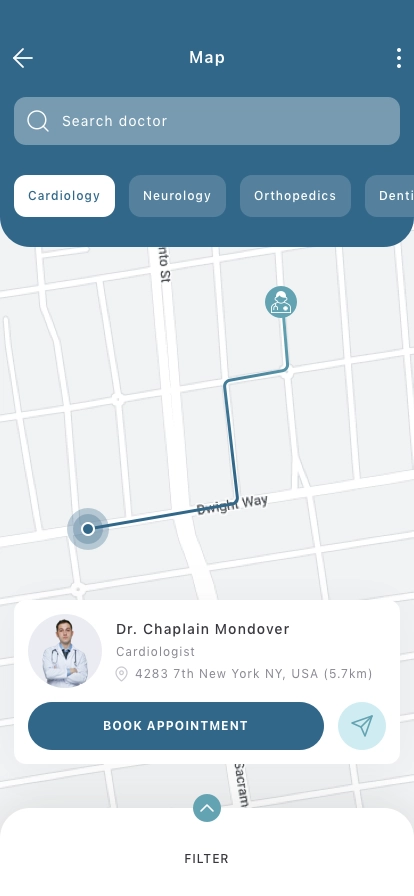 Medical Mobile App UI Kit - Screenshot 3
